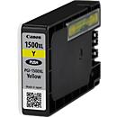 Original Canon ink cartridge PGI-1500XL Y, single pack, yellow