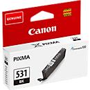 Original Canon Tintenpatrone CLI-531 BK (6118C001), bis zu 515 Seiten, Einzelpack, schwarz