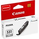 Original Canon Tintenpatrone CLI-531 GY (6122C001), bis zu 515 Seiten, Einzelpack, grau