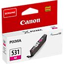 Original Canon Tintenpatrone CLI-531 M (6120C001), bis zu 515 Seiten, Einzelpack, magenta