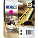 Original Epson ink cartridge 16, single pack, magenta