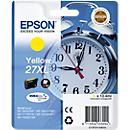 Original Epson ink cartridge 27XL, single pack, yellow