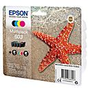 Original Epson ink cartridges 603 CMYK, mixpack, cyan, magenta, yellow, black