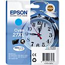 Original Epson Tintenpatrone 27XL, Einzelpack, cyan