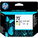 Original HP DesignJet Druckkopf 72, Einzelpack, mattschwarz/gelb (C9384A) 