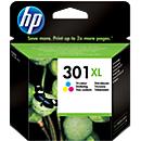 Original HP Ink Cartridge 301XL CMY, Single Pack, Tri-Colour