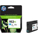 Original HP Ink Cartridge 953XL, single pack, cyan
