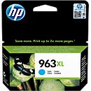 Original HP Ink Cartridge 963XL, single pack, cyan