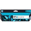 Original HP Ink Cartridge 971, single pack, cyan