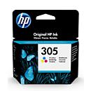 Original HP Tintenpatrone 305 CMY, Multipack, cyan, magenta, gelb