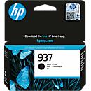 Original HP Tintenpatrone 937 (4S6W5NE), bis zu 1450 Seiten, Einzelpack, schwarz