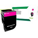 Original Lexmark toner 71B2H, single pack, magenta