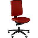 Original Steifensand bureaustoel CETO CT1340, synchroonmechanisme, zonder armleuningen, rood