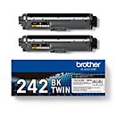Originele Brother Toner TN-242BK, Twin Pack, Zwart