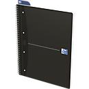 Oxford Office-Collegeblock, DIN A4+, 70 Blatt liniert, 5er Pack, schwarz