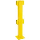 Paal, midden, 1000 mm, gegalvaniseerd en gecoat