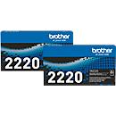 Pack de deux cassettes de toner TN-2220 Brother,