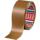 Packaging tape tesa® 4100, for medium-weight packages, can be used manually or mechanically, 6 rolls, W 50 mm x L 60 m, PVC, brown