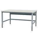 Packtisch Bedrunka+Hirth Komfort, Grundtisch, 1 Motor, elektrisch höhenverstellbar, bis 180 kg, MDF-HPL-Arbeitsplatte, B 2000 x T 750 mm
