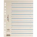PAGNA Easy Rip dividers, DIN A4 format, line print, 100 pieces, blue