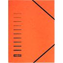 PAGNA elastomap, A4, elastieksluiting, 25 stuks, oranje