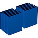 PAGNA Ringbuch, 2er-Mechanik, DIN A4, Rückenbreite 35 mm, 12 Stück, blau