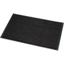 Paillasson microfibre, l. 1200 x L 2400 mm, lavable à 30 °C, gris