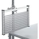 Painel traseiro perfurado para mesa de trabalho PLANTEC WORK