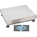 Pakketweegschaal KERN EOC 100K-2XL - robuuste platformweegschaal van roestvrij staal, weegbereik 60/150 kg, groot platform, IP65