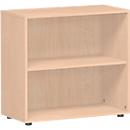PALENQUE boekenkast, 2 OH, B 800 x D 400 x H 752 mm, beukendecor