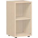 PALENQUE boekenkast, 2 OH, spaanplaat, B 400 x D 400 x H 752 mm, ahorndecor