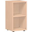 PALENQUE boekenkast, 2 OH, spaanplaat, B 400 x D 400 x H 752 mm, beukendecor