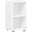 PALENQUE boekenkast, 2 OH, spaanplaat, B 400 x D 400 x H 752 mm, wit