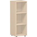PALENQUE boekenkast, 3 OH, spaanplaat, B 400 x D 400 x H 1104 mm, ahorndecor