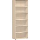 PALENQUE boekenkast, 6 OH, B 800 x D 400 x H 2160 mm, ahorndecor