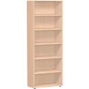 PALENQUE boekenkast, 6 OH, B 800 x D 400 x H 2160 mm, beukendecor