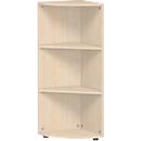 PALENQUE hoek boekenkast, 3 OH, B 400 x D 400 x H 1104 mm, ahorndecor