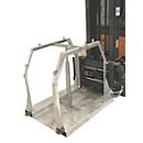 Palete em aço SFP 8 para 8 botijas, capacidade de carga de 700 kg