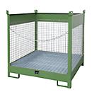 Palette à fûts Bauer FSP-4 D, pour 4 fûts de 200 L, vert