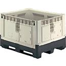Pallet boxes with skids, collapsible, 720 l
