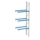Palletstelling PR 600, aanbouwsectie, H 5800 mm, max. 1000 kg, 3 dwarssteunen