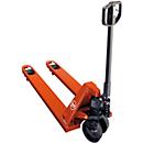 Palletwagen, lifter, VG/PU, met Quick-Lift, tandem, 1150 mm