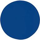 Panneau acoustique mural rond, Ø 1000 mm, polyester non tissé, aspect feutre, bleu RAL 5005