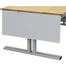 Panneau de cisaillement Rau pour tables de travail réglables en hauteur Adlatus 150, pour ≤25mm d'écart, montage à gauche/à droite, pour 1000 mm de profondeur