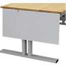 Panneau de cisaillement Rau pour tables de travail réglables en hauteur Adlatus 150, pour ≤25mm d'écart, montage à gauche/à droite, pour 800 mm de profondeur