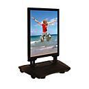 Panneau de trottoir WindPro, DIN A0, noir