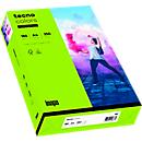 Papel de copia de color tecno colores, DIN A4, 160 g/m², verde brillante, 1 paquete = 250 hojas