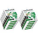 Papel de copia Navigator Universal, DIN A4, 80 g/m², blanco brillante, 1 caja = 10 x 500 hojas