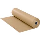 Papel de embalaje, especialmente resistente al desgarro y flexible, marrón, 750 mm de ancho