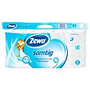 Papel higiénico Zewa Veludo branco, 16 x 140 folhas, sem fiapos